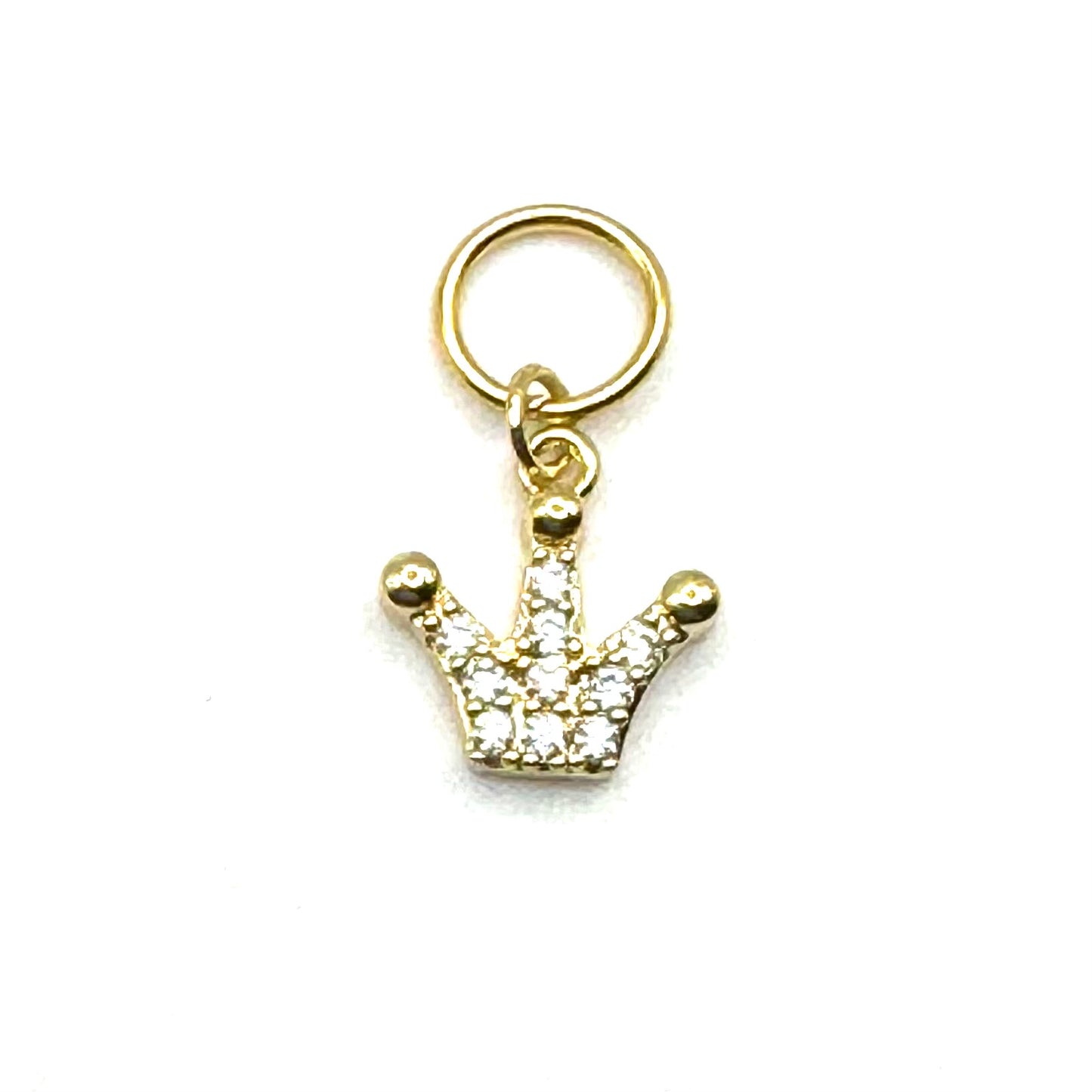 Tiara Tiny Pave’ Charm