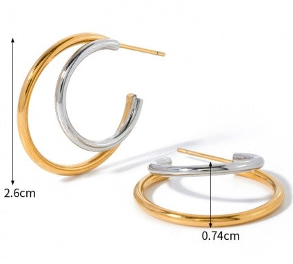 Journey Thin Earrings