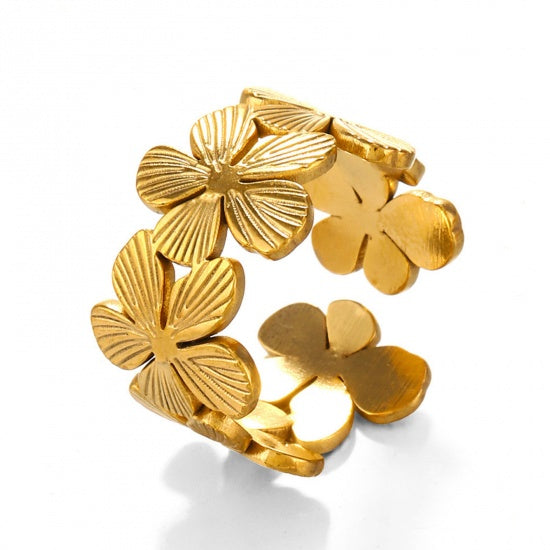 Daisy Ring, gold