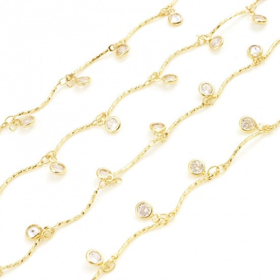 Pamela Necklace, can cut to custom length for wrist, ankle or neck