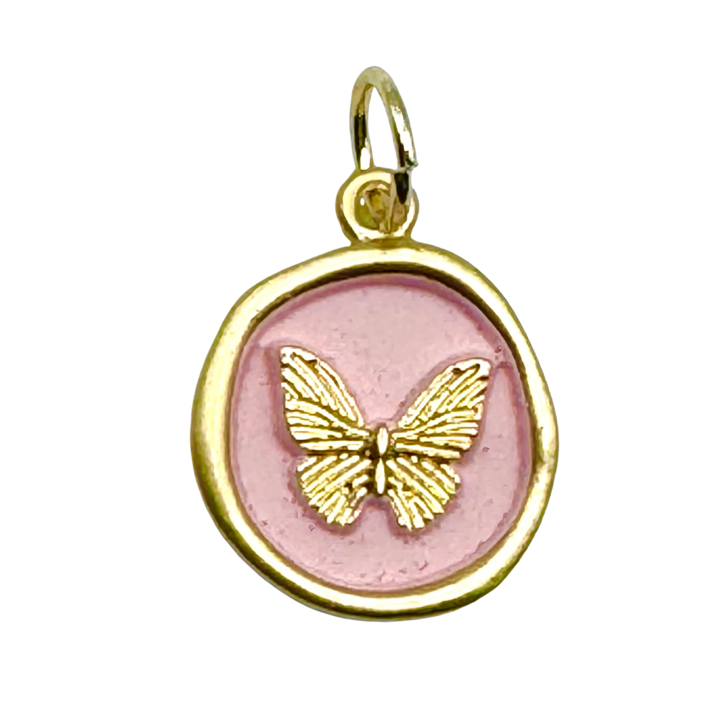 Butterfly Wax Stamp Charm