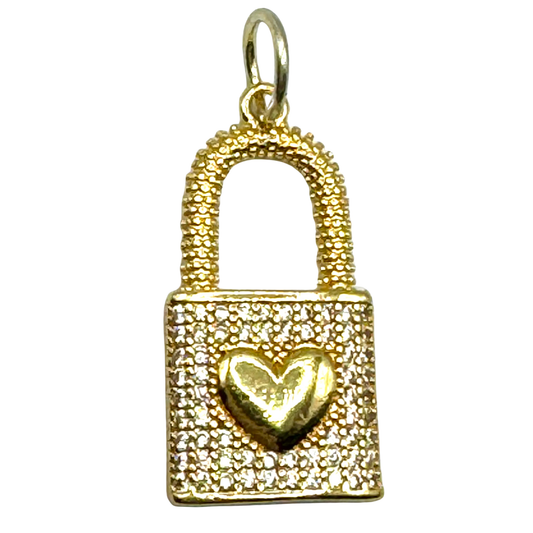 Lock of Love Large Charm