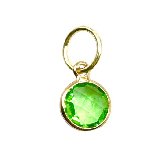 Birthstone Charm, August