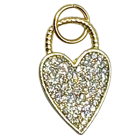 Heart of Swarovski Charm